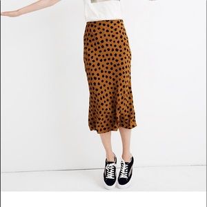 ISO Madewell painted spots midi skirt